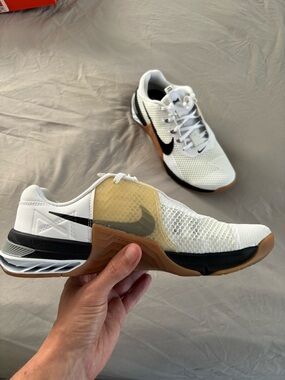 Nike Metcon 7 White Black Gum Cross-Training Sneakers
